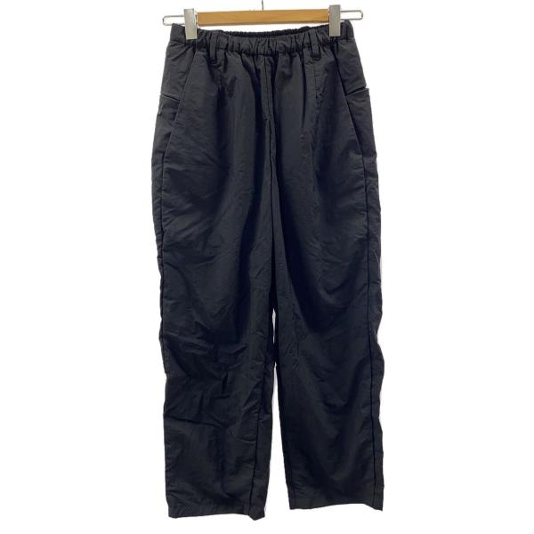 TEATORA◇WALLET PANTS PACKABLE/ウォレットパンツ/0/ナイロン/BLK/TT