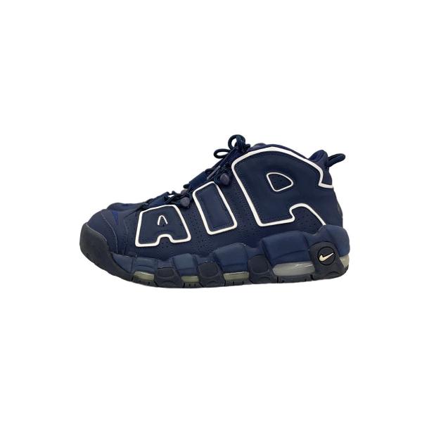 NIKE◆AIR MORE UPTEMPO 96/エアモアアップテンポ/ネイビー/921948-400/27cm/NVY//
