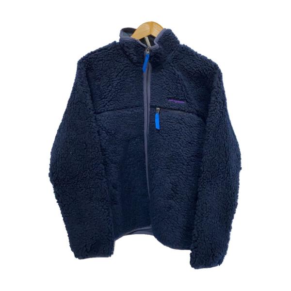 patagonia◇フリースジャケット/S/ポリエステル/NVY/20535/NATURAL