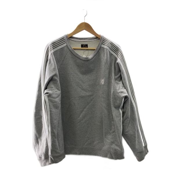 needles STUDIOUS別注 ラグランスウェット Needles◇スウェット/L/コットン/GRY/0T1613/LHP別注// : セカンド