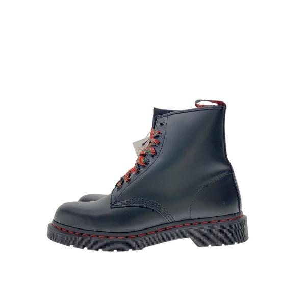Dr.Martens◇8ホール/レッドステッチ/レースアップブーツ/UK9/ブラック
