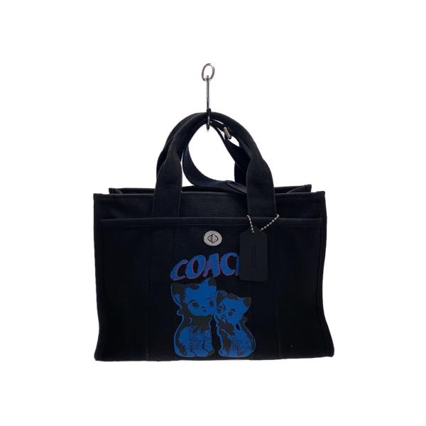 COACH◇ショルダーバッグ/キャンバス/BLK/無地/LIL NAS X DROP COACH◇ショルダーバッグ/キャンバス/BLK/無地/LIL NAS X DROP