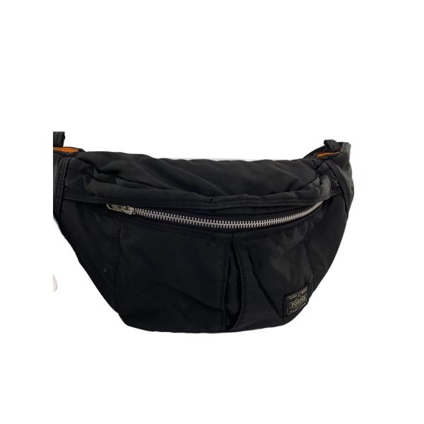 PORTER◇タンカー/ウエストバッグ/ナイロン/BLK : セカンドストリート