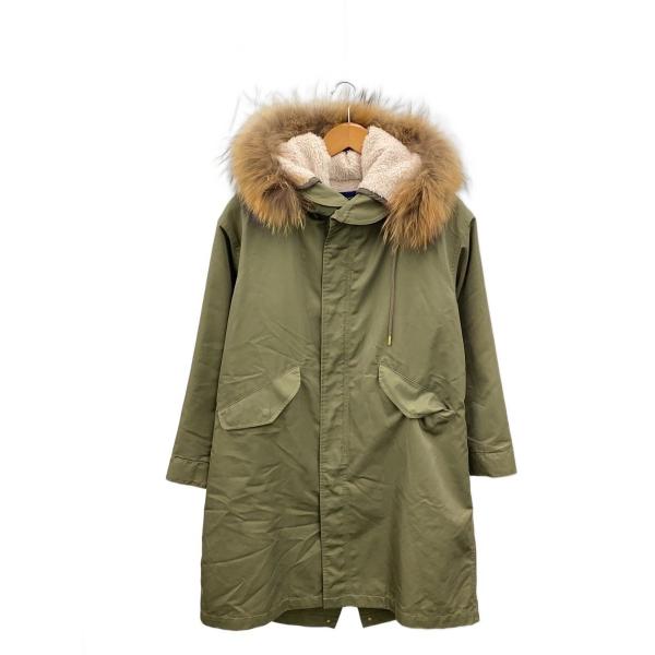 ぎゅな⭐️トリコ　モッズコート S 丸襟 SHIPS◇モッズコート/38/ポリエステル/KHK/314-14-0255 : セカンド
