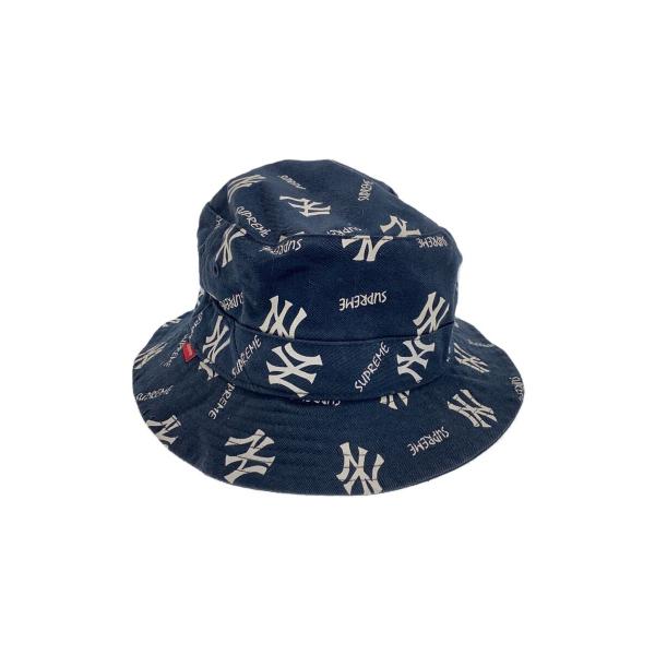 Supreme◇バケットハット/M/コットン/NVY/総柄/メンズ/01-102314 Supreme◇バケットハット/M/コットン/NVY/総柄/メンズ/01-102314