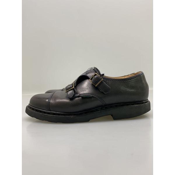 Paraboot◇William/ダブルモンクストラップ/ドレスシューズ/UK5/BLK