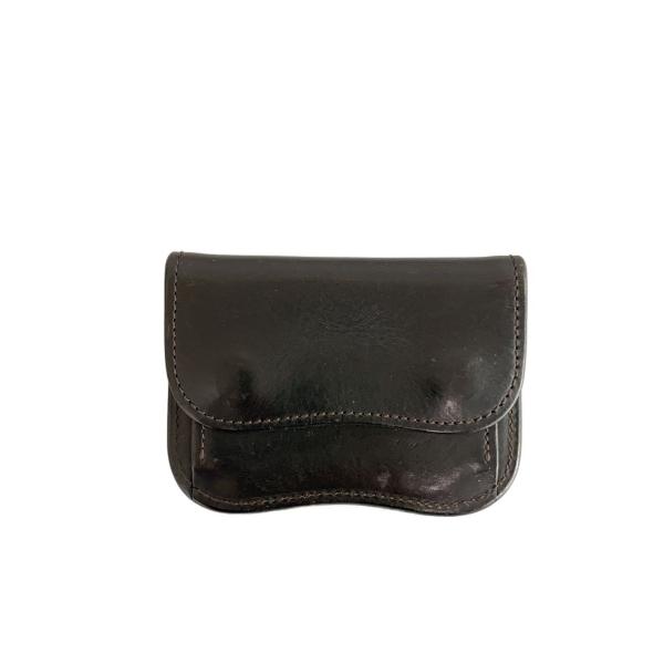 【LAST CROPS】TONGUEケース LAST CROPS◇TONGUE/コインケース/レザー/BLK/無地/メンズ