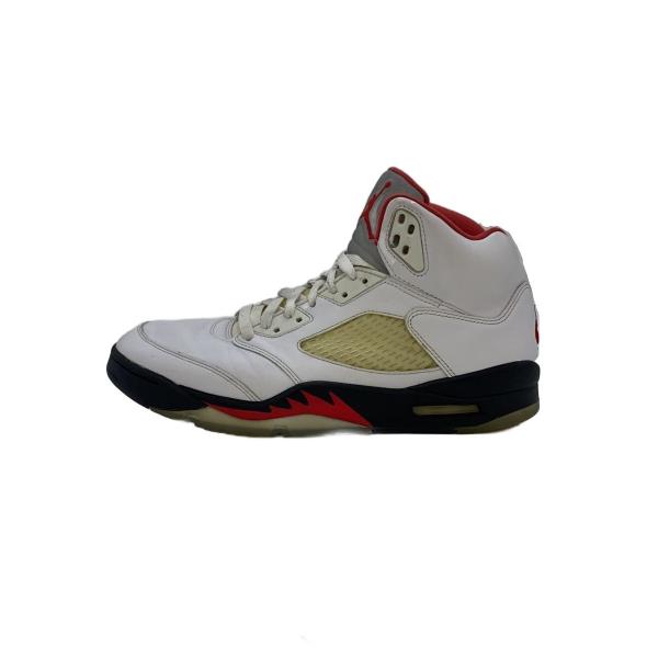 NIKE◇AIR JORDAN 5 RETRO/エアジョーダン レトロ/ホワイト/DA1911-102