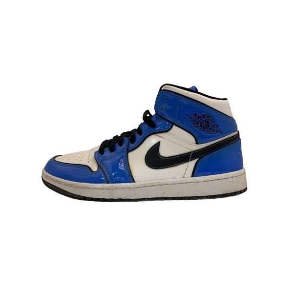 NIKE◆AIR JORDAN 1 MID SE/27cm/BLU/DD6834-402//