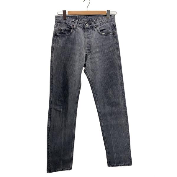 Levi's リーバイス 80's ヒッコリーストライプ ジーンズ Levi's◇80s/ヒッコリーストライプ/ボトム/30/デニム/BLK/ストライプ