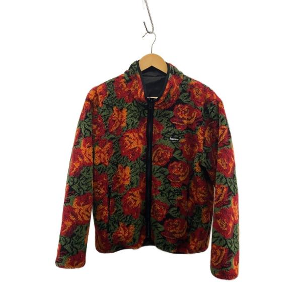 Supreme◇フリースジャケット/S/ポリエステル/マルチカラー/ローズ