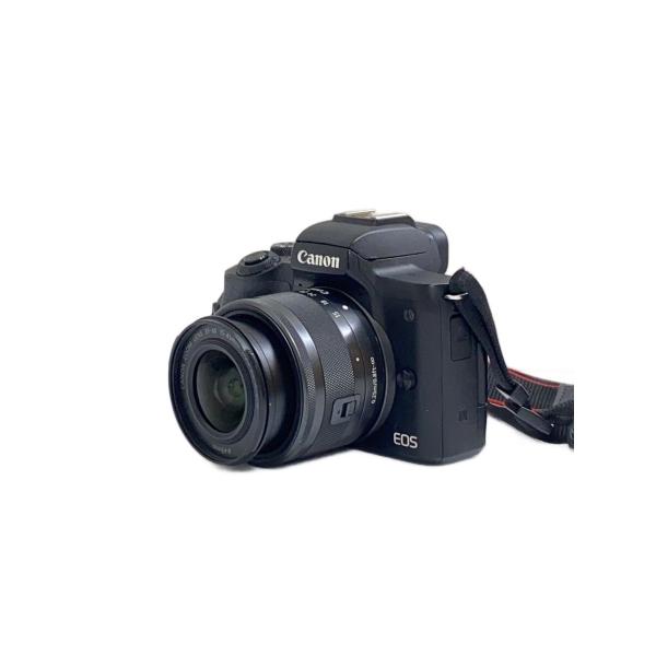 Canon EOS Kiss M デジタル一眼レフ CANON◇デジタル一眼カメラ EOS Kiss M ボディ [ブラック] : セカンド