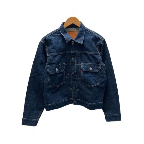 Levi's◇90s/2nd/復刻モデル/日本製/BIGE/裏J02/Gジャン/38/デニム/IDG