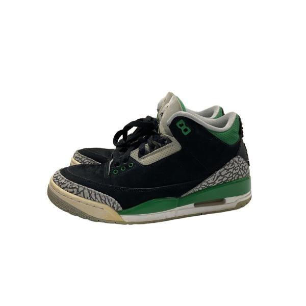 NIKE◆Air Jordan 3 Retro/ハイカットスニーカー/25cm/GRN/CT8532-030//