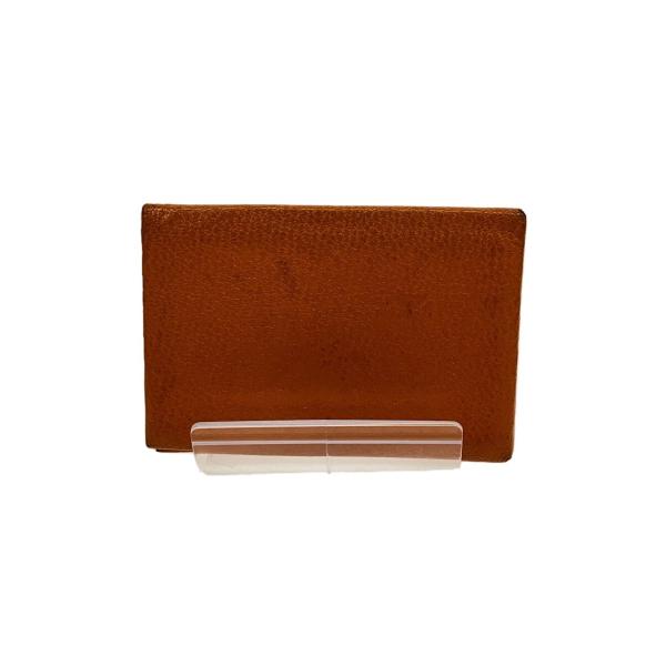 HERMES◇カードケース/レザー/ORN/無地/メンズ : セカンドストリート