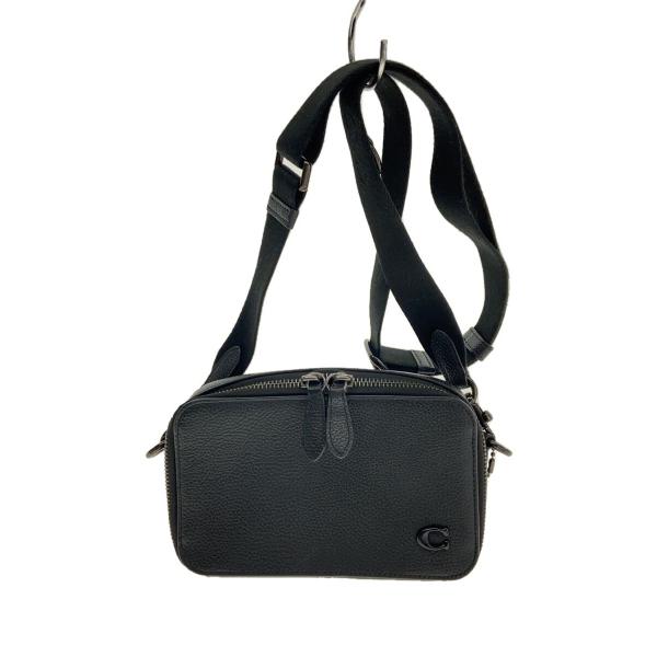 COACH / ショルダーバッグ/--/BLK/無地/2366-CA207 COACH◇ショルダーバッグ/レザー/BLK/無地/CC070// : セカンド