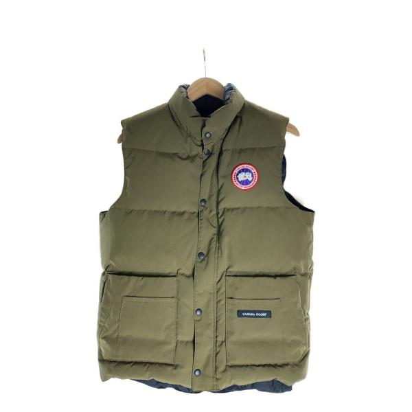 CANADA GOOSE◇ダウンベスト/S/ポリエステル/KHK/4125M : セカンド