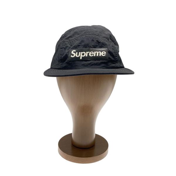 Supreme◇キャップ/--/ナイロン/BLK/無地/レディース : セカンド