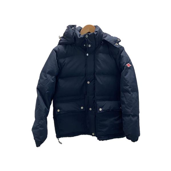 DANTON◇ダウンジャケット/38/ポリエステル/NVY/無地 : セカンド