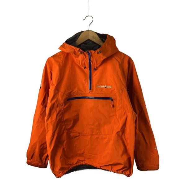mont-bell◇フィールドレインアノラック/ジャケット/XS/ナイロン/ORN