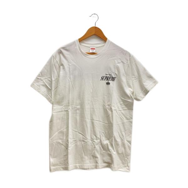 Supreme◇Supreme 4 Life Tee/Tシャツ/M/コットン/WHT/プリント