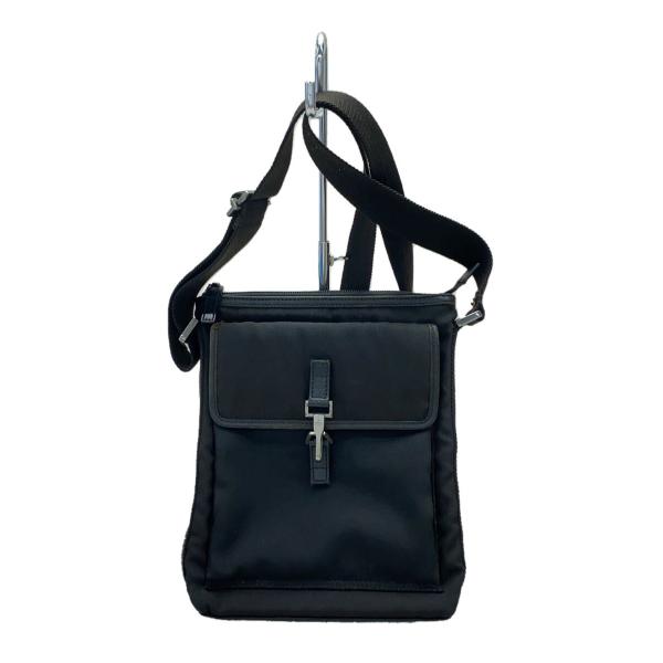 GUCCI◇ショルダーバッグ_GGキャンバス/--/BLK/無地// : セカンド