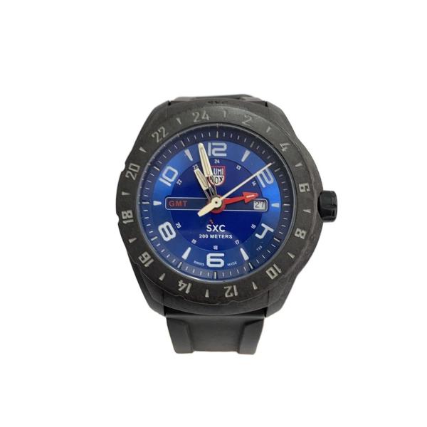 LUMINOX◇クォーツ腕時計/アナログ/ラバー/BLU/BLK/5020 : セカンド