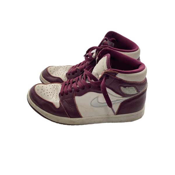 NIKE◆ハイカットスニーカー/26.5cm/RED/555088-611