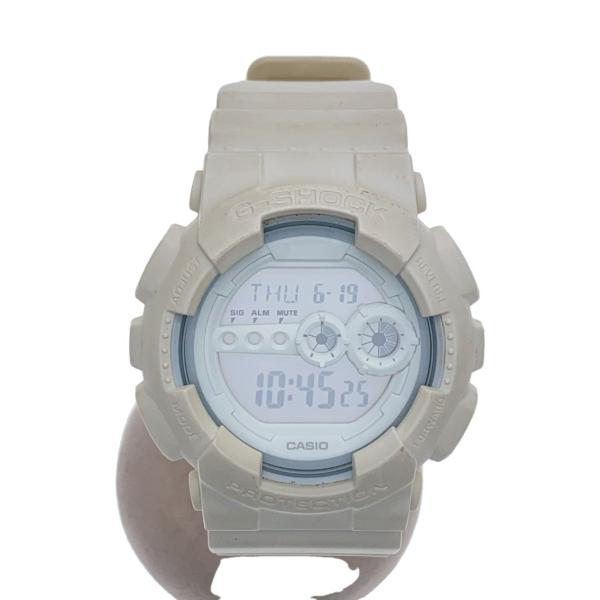 CASIO◇クォーツ腕時計・G-SHOCK/デジタル/WHT// : セカンドストリート