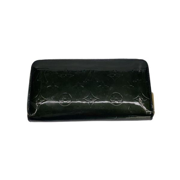 【美品】ルイヴィトン ジッピーウォレット エルドリッジ ヴェルニ／黒A LOUIS VUITTON◇ジッピー・ウォレット_モノグラム・ヴェルニ/エナメル