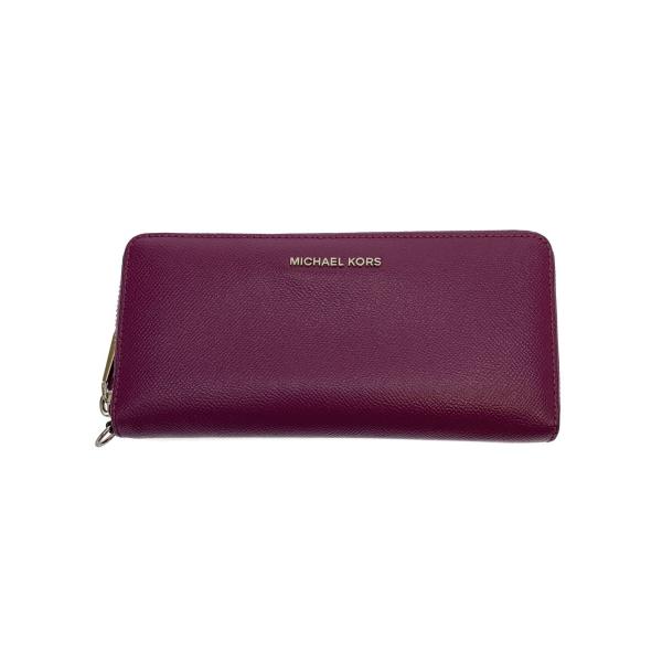 MICHAEL KORS◇長財布/紫/無地/レディース/NB-1903/MICHAEL KORS