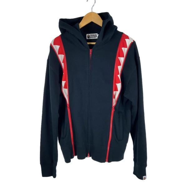 A BATHING APE◇ジップパーカー/XL/ポリエステル/001zpe801019x