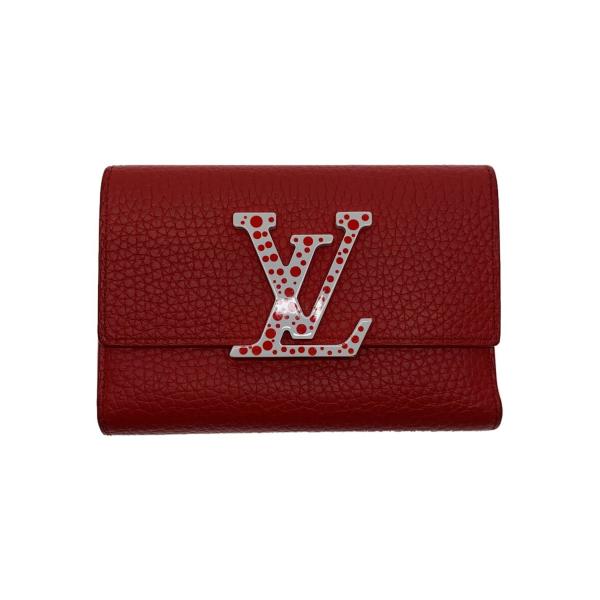 LOUIS VUITTON◇2つ折り財布/--/RED/レディース/M82113 : セカンド