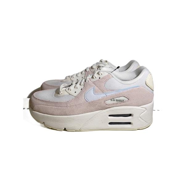 NIKE◇AIR MAX 90 LV8 SE_エア マックス SE/24cm/PNK/ポリエステル