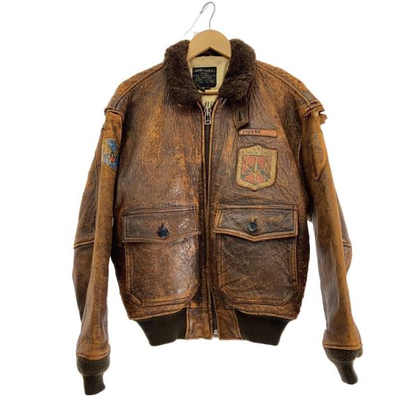 AVIREX G-1 レザージャケット ブラック　for　ストロベリー様 G-1 TOP GUN / G-1 トップガン / AVIREX / アヴィレックス（ミリタリー