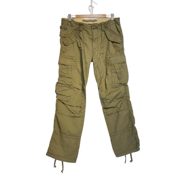 POLO RALPH LAUREN◇カーゴパンツ/36/コットン/KHK : セカンド