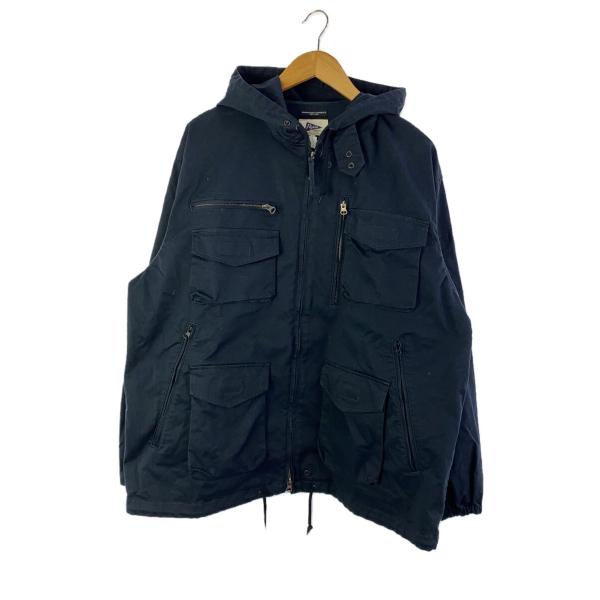 Engineered Garments◇23AW/Russel Zip Parka/M/コットン/NVY/無地/36