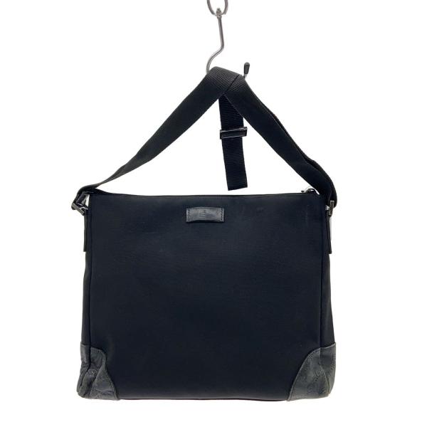 GUCCI ショルダーバッグ GUCCI◇ショルダーバッグ/キャンバス/BLK/257311 204991 : セカンド