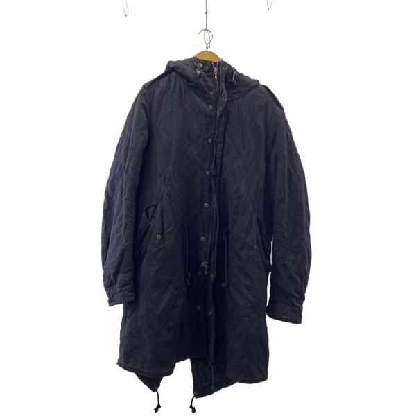 KAZUYUKI KUMAGAI ATTACHMENT◇モッズコート/2/コットン/BLK/無地