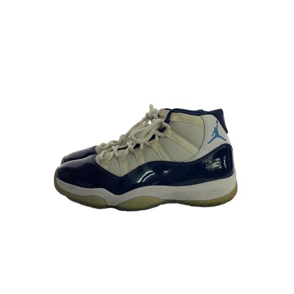 NIKE◆AIR JORDAN 11 RETRO/エアジョーダンレトロ/ホワイト/378037-123/28cm/WHT