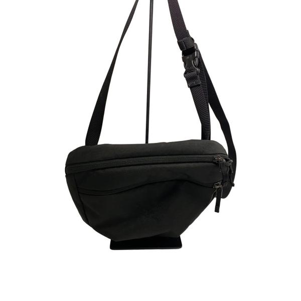 ARC'TERYX◇ショルダーバッグ/ナイロン/BLK/X000008973 : セカンド