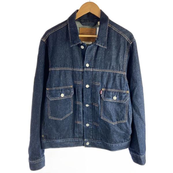 LEVI'S PREMIUM◇TYPE 2 TRUCKER ME AGAIN EX/M/コットン/NVY/PC9