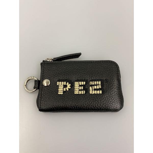 【PEZ(ペッツ) ×ear】イアパピヨネ　パス&キーケース　レザー　新品未使用 ear PAPILLONNER◇×PEZ/キーケース/--/BLK/メンズ : セカンド