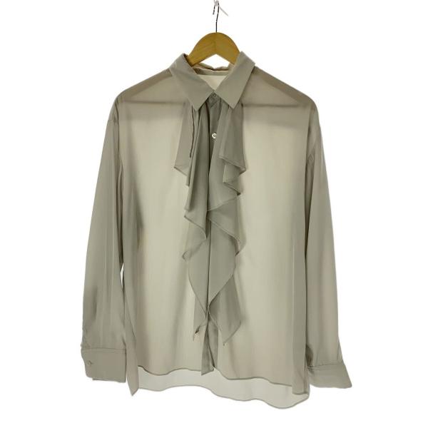 LAD MUSICIAN◇長袖シャツ/42/ポリエステル/GRY/2221-104 : セカンド