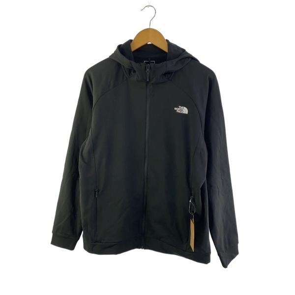 THE NORTH FACE◇ジップパーカー/L/ポリエステル/BLK/無地/NL72581
