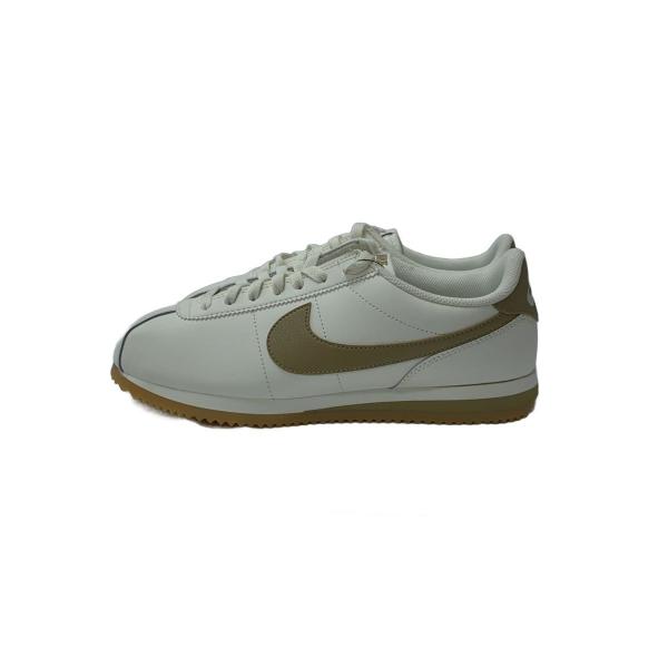 NIKE◆ローカットスニーカー/Cortez Leather/26.5cm/ホワイト白/レザー/dm4044-109//