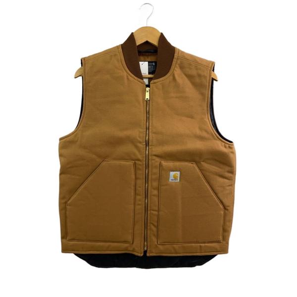 Carhartt◇Relaxed Fit Firm Duck Vest/ベスト/M/コットン/CML/OV0001