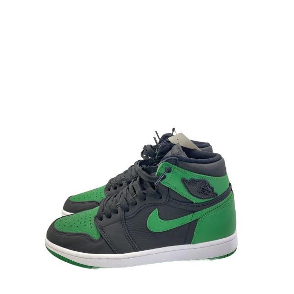 NIKE◇AIR JORDAN 1 RETRO HIGH OG/エアジョーダン レトロ/グリーン