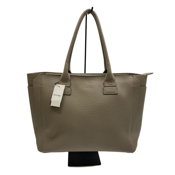 FURLA◇トートバッグ/PVC/GRY/F6850/S4 : セカンドストリートYahoo!店