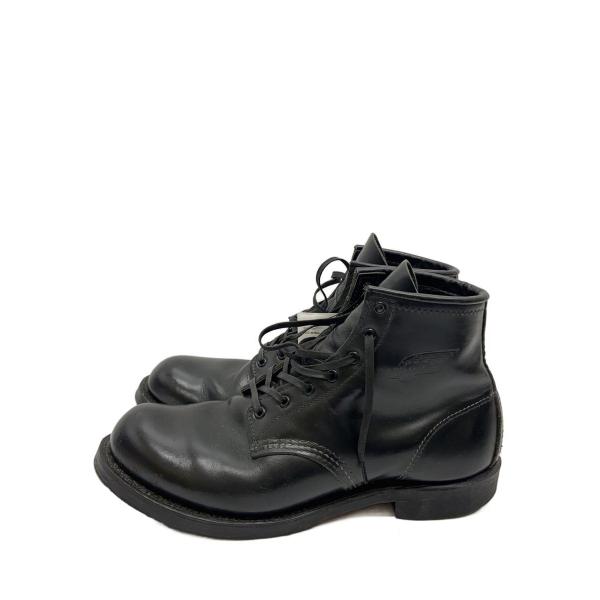 RED WING◇ブーツ/US9/ブラック/レザー/8284/100周年記念/ベックマン